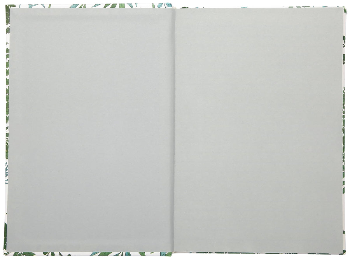 Eccolo Botanical Lined Bound Journal Notebook, A5 Writing Journal, 256 Ruled Ivory Pages, Ribbon Bookmark, Lay Flat, Notebook for Work or School (5.75-x-8.25 inches)