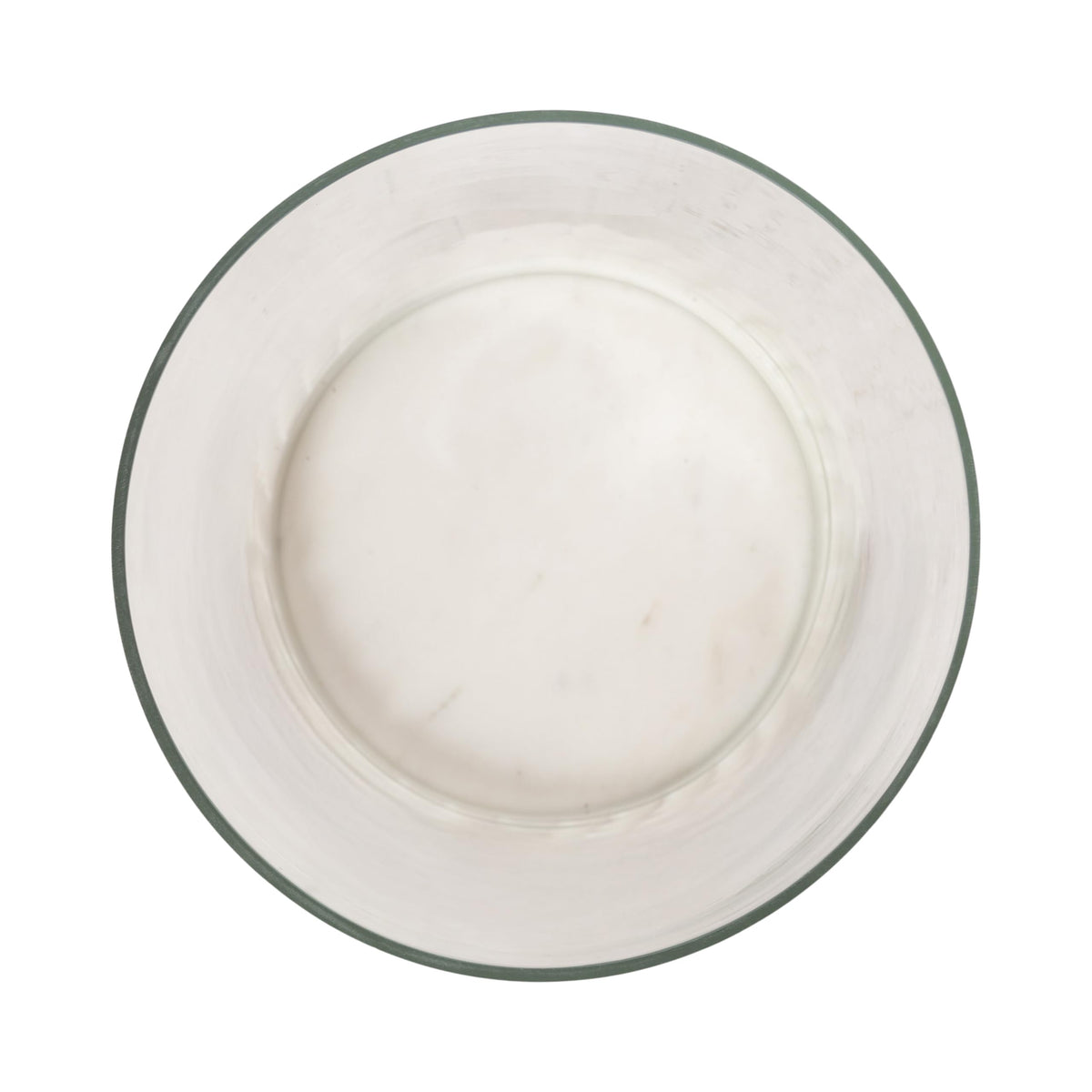 Kate and Laurel Trenza Modern Marble Candle Holder with Glass Cylinder, 8 x 8 x 9, White Marble, Transitional Twisted Base Pillar Candle Holder with Hurricane for Entryway or Living Room Decor