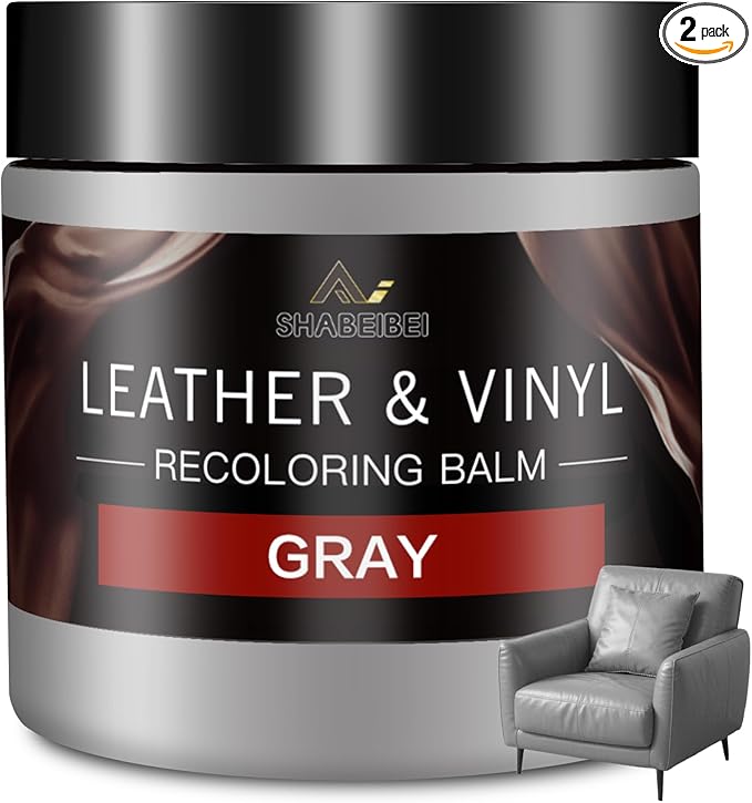 Leather Recoloring Balm and Leather Repair Kit