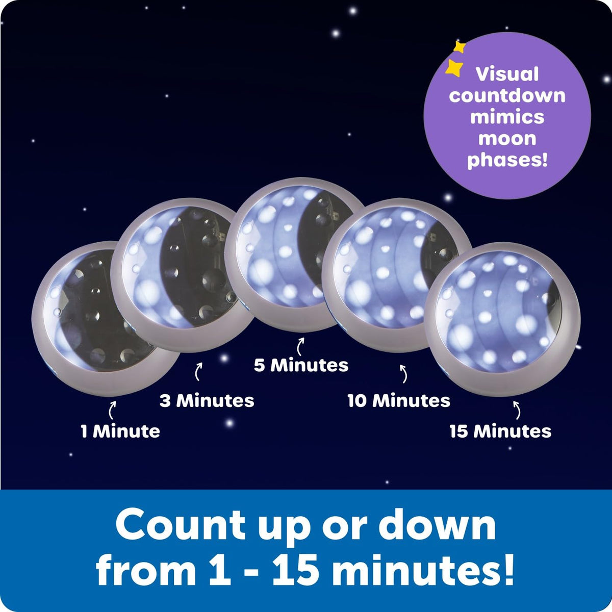 Learning Resources Bedtime Routines - Visual Timer for Kids, Night Light, Time Management Tools for Daily Organization, Count Down Clock, Homeschool Supplies