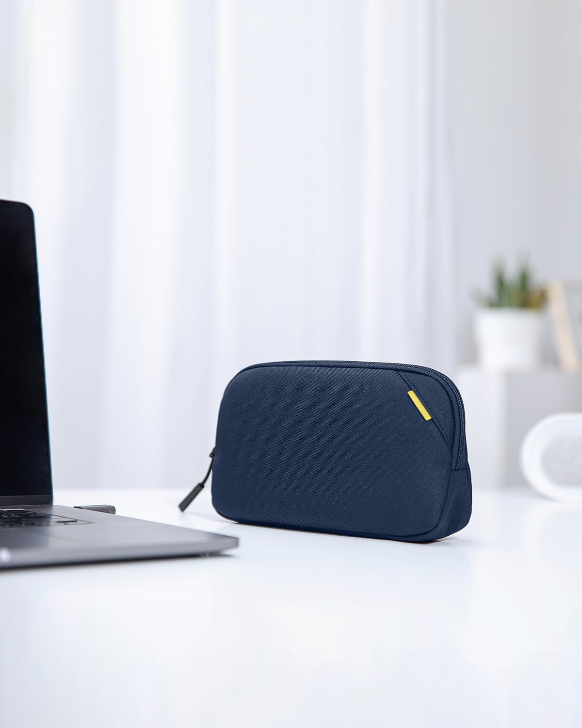 tomtoc Recycled Portable Storage Pouch Bag Case Accessories Organizer Compatible with MacBook Laptop Charger, Mouse, Cables and Hard Drive, Also for Smart Phone Accessories and Personal Items