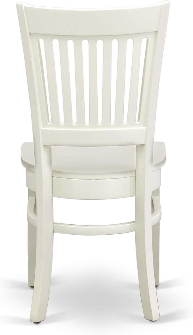 East West Furniture NDVA3-LWH-W 3 Piece Modern Dining Table Set Contains a