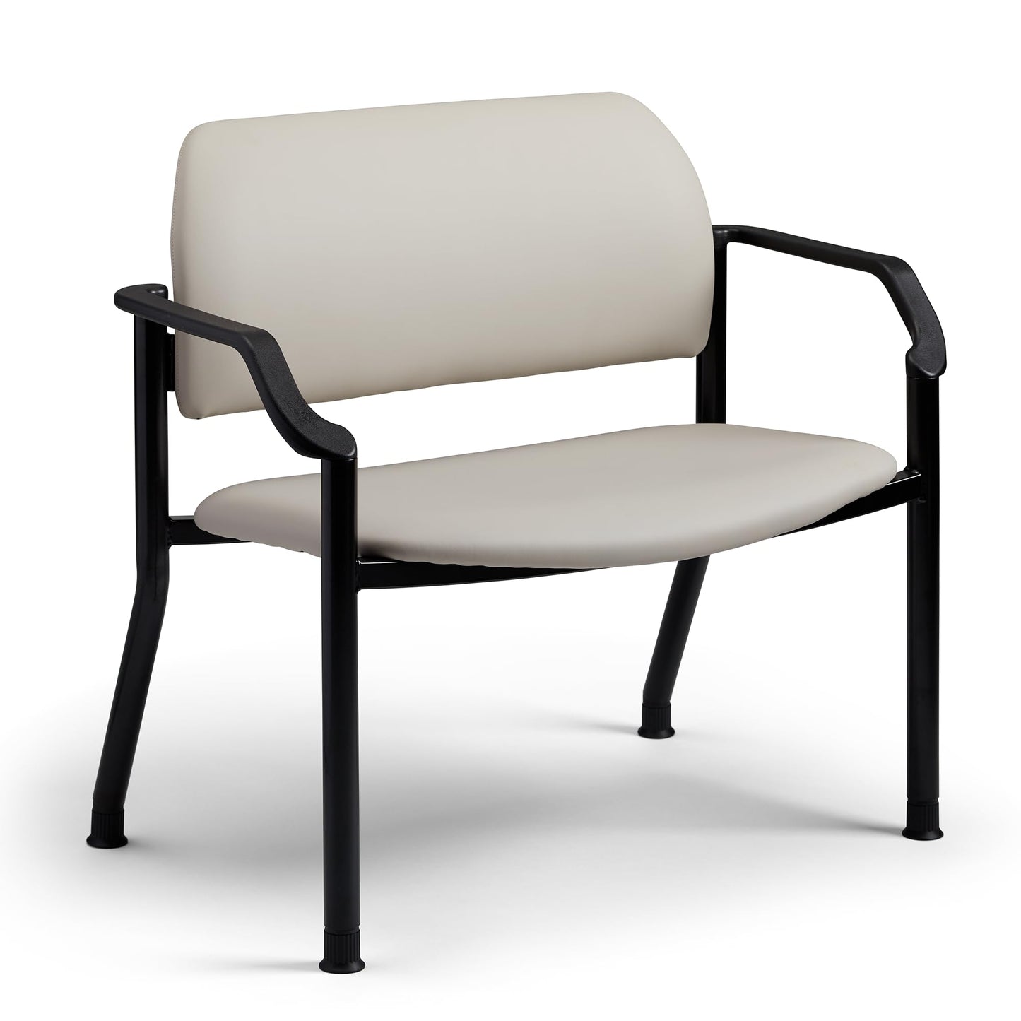 Midmark Ritter 282 Bariatric Side Chair with Arms – Bariatric Seating, 650 lb Capacity, 30 in Seat Height, Dark Linen