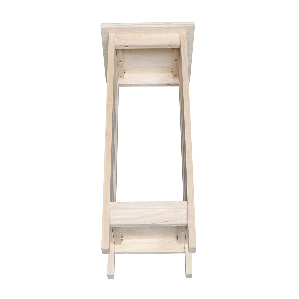 International Concepts Mission Plant Stand, 30-Inch High, Solid Parawood, Unfinished