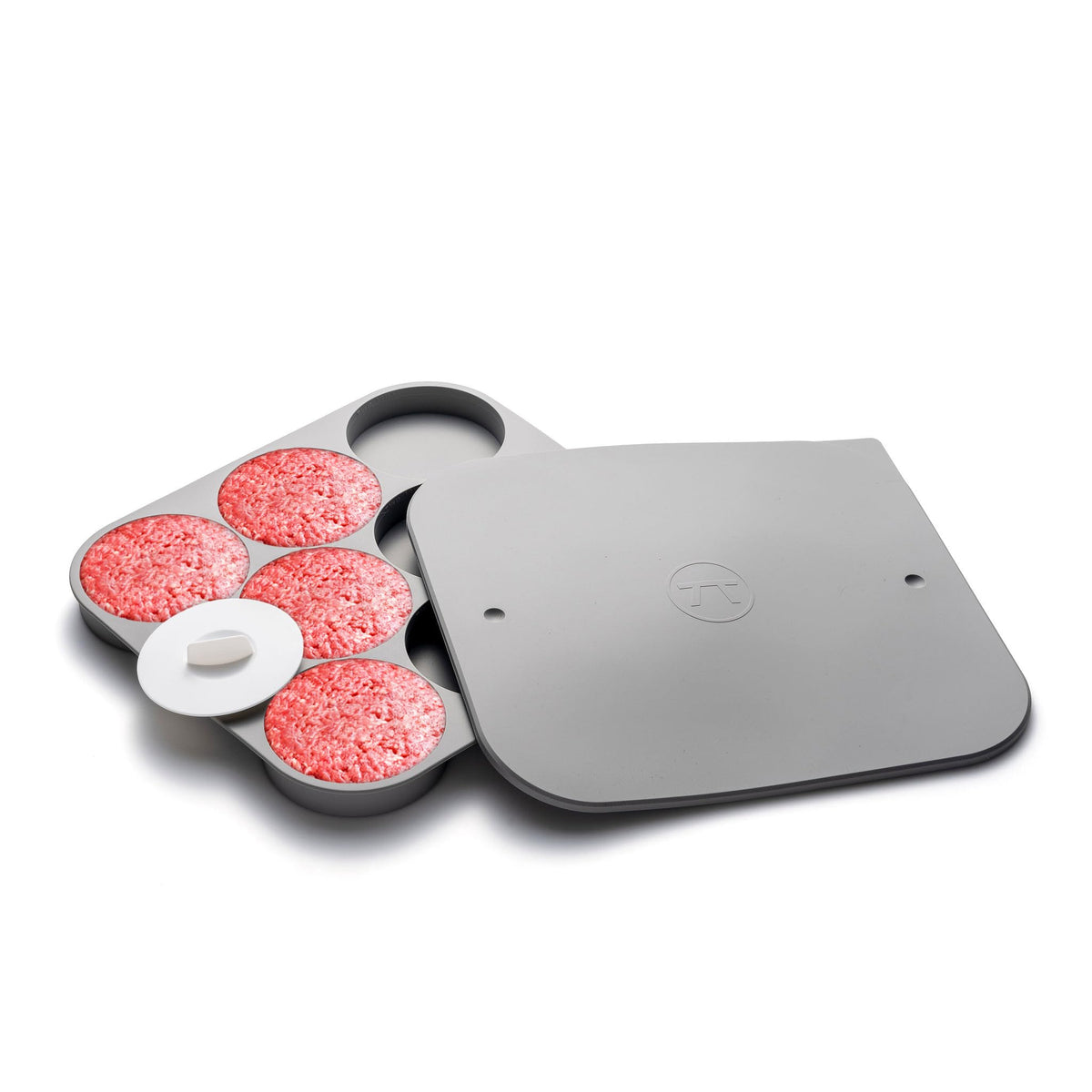 Outset Burger Patty Maker and Storage Tray, 8 Patty Capacity