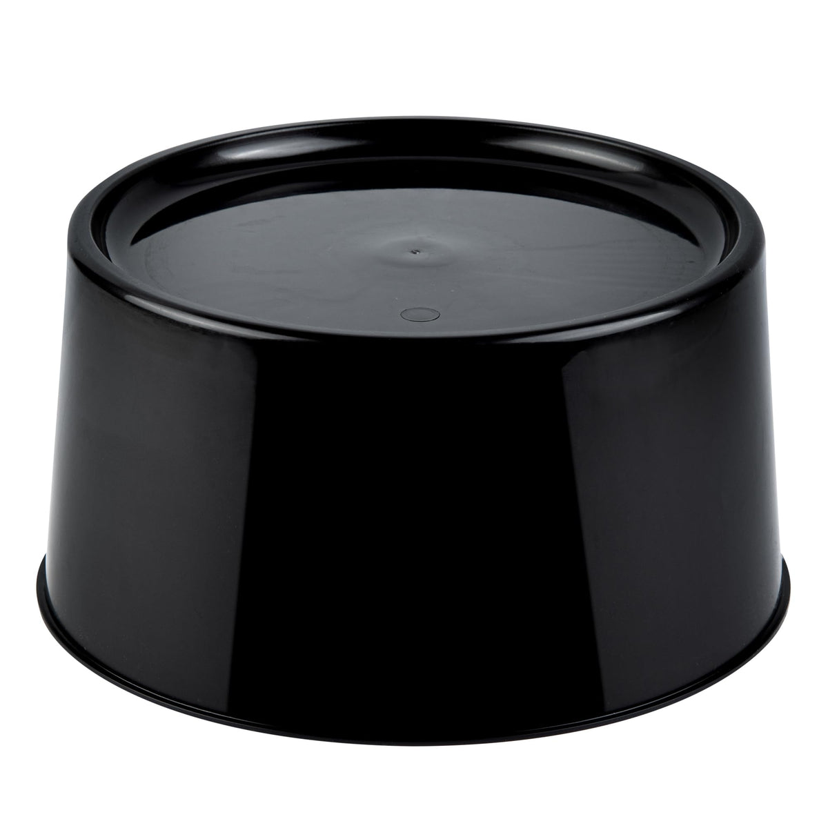 Restaurantware-BASE ONLY: Bev Tek Beverage Dispenser Base, Pack of 1 Durable Holder - Dispenser Sold Separately, For 3 And 6 Gal Dispensers, Black Plastic, Dishwashable