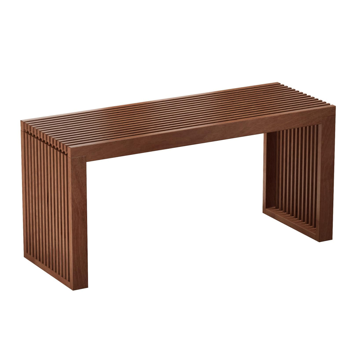 APRTAT Bamboo Dining Bench Indoor Long Entryway Shoe Rack Bench,Outdoor Modern Wood Benches 35 Inch Bamboo Bench for Living Room Hallway Bedroom Bathroom