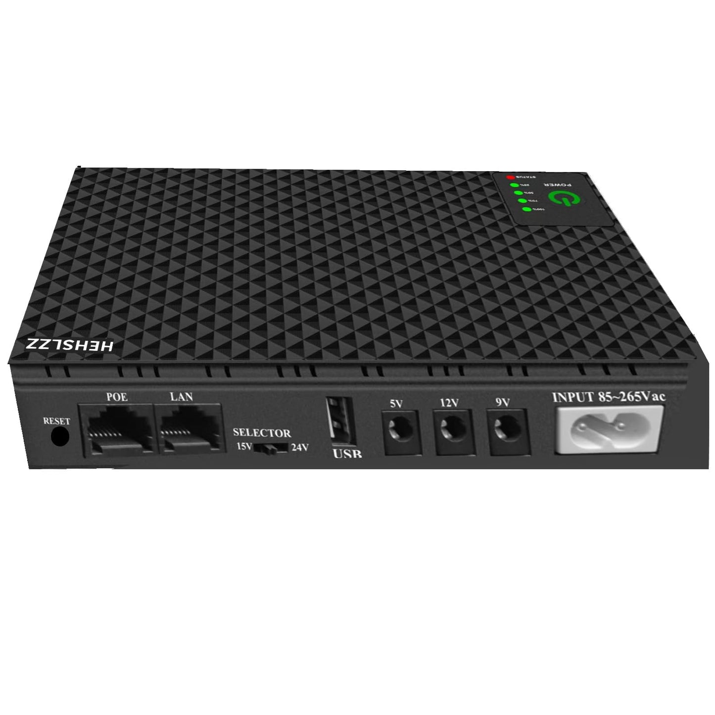 HEHSLZZ Mini UPS DC 10400mAh Battery Backup & Surge Protector Uninterruptible Power Supply for Router Modem USB Mini UPS 5V/9V/12V DC10400 Security Camera, Smartphones