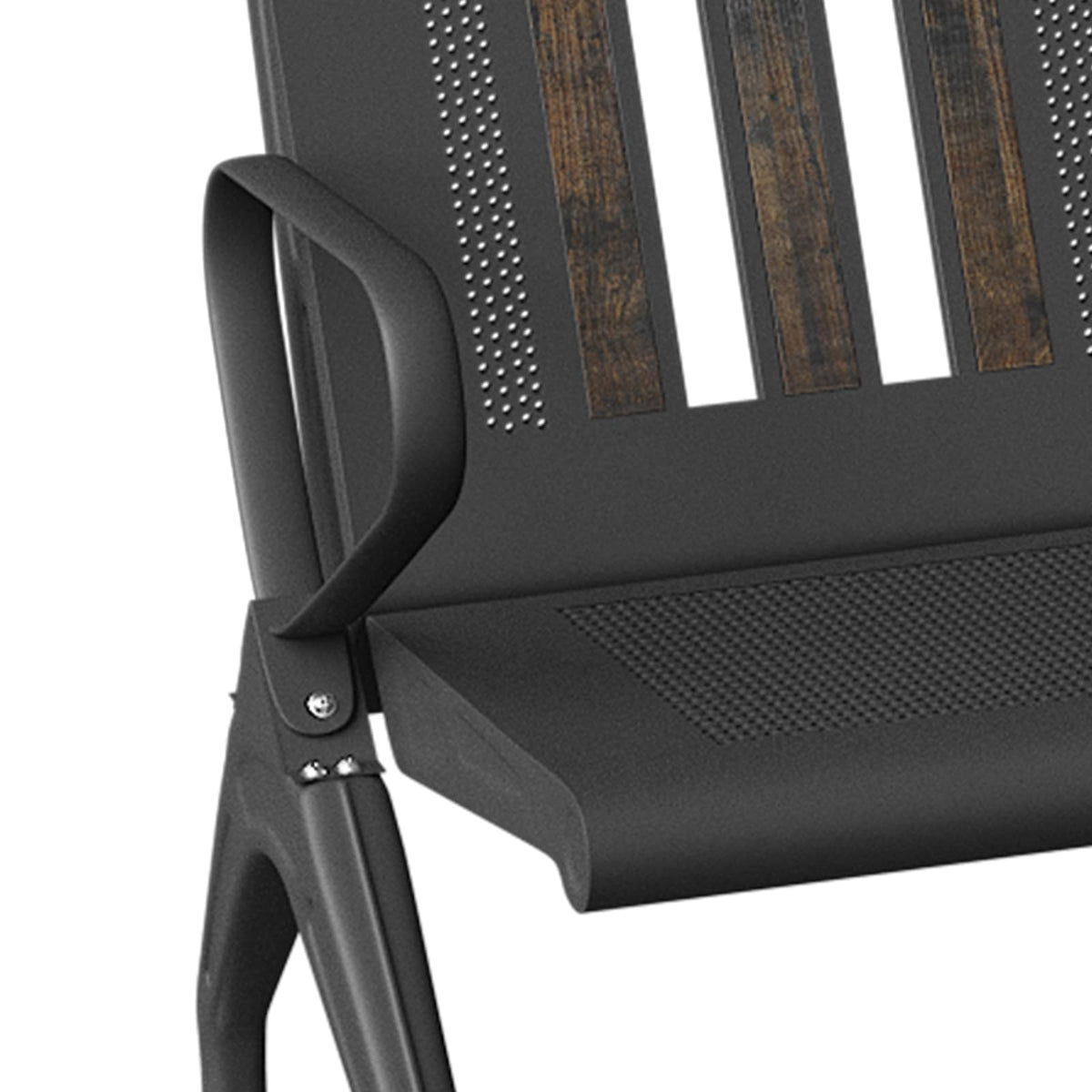wonline Waiting Room Bench, Waiting Room Chairs with Arm, Office Furniture Lobby Conference Reception Bench Office Guest Seating for Clinic Airport Hospital Barber Salon Bank