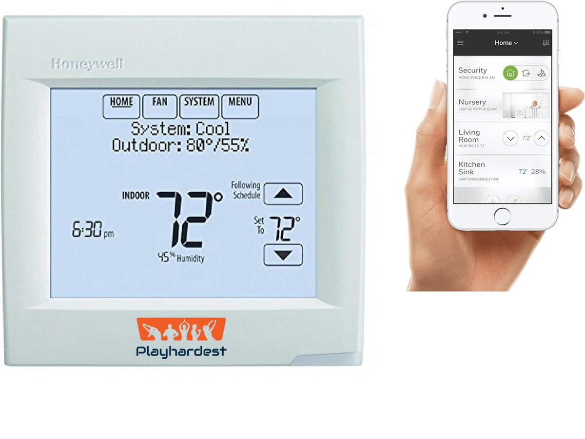 Honeywell Home TH8321WF1001/U VisionPRO 8000 Wi-Fi Programmable Thermostat, 1 Pack, with Extended 5-Year Warranty