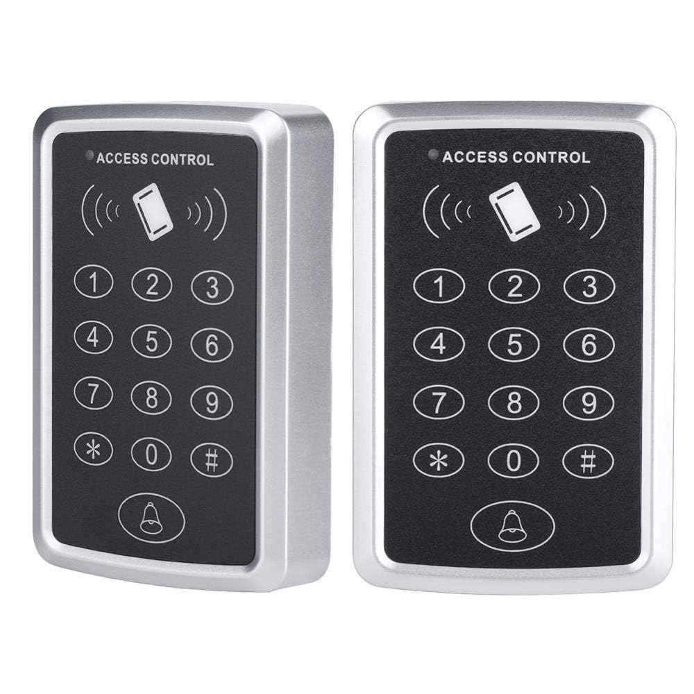 BSTUOKEY Door Access Control Keypad, Stand-Alone Password RFID Reader+5PCS Keyfob Keychain for Entry Home Security Access Controller