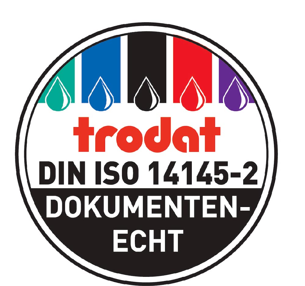 Trodat Replacement Ink Pads 6/4915 – Pack of 2 – Black Ink – for The Printy 4915