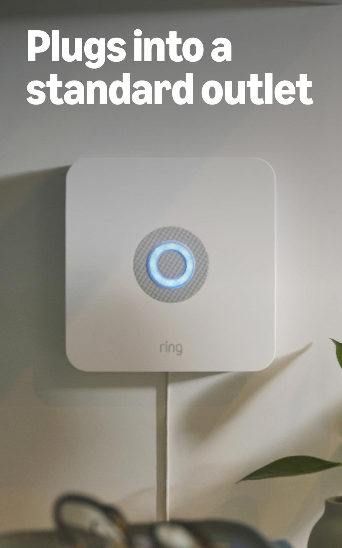 Ring Alarm Base Station (2nd Gen) — 104 dB Siren, Built-in Backup Battery, Connects to Ring Alarm Sensors and Keypad, sold separately