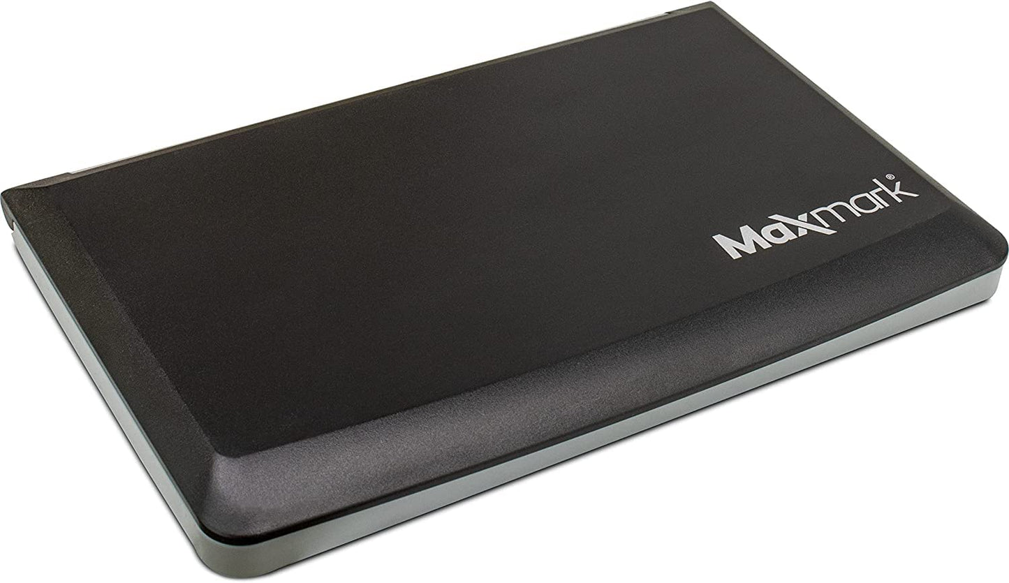 MaxMark Large Premium Olive Green Ink Stamp Pad - 2-3/4" by 4-1/4" - Premium Quality Felt Pad