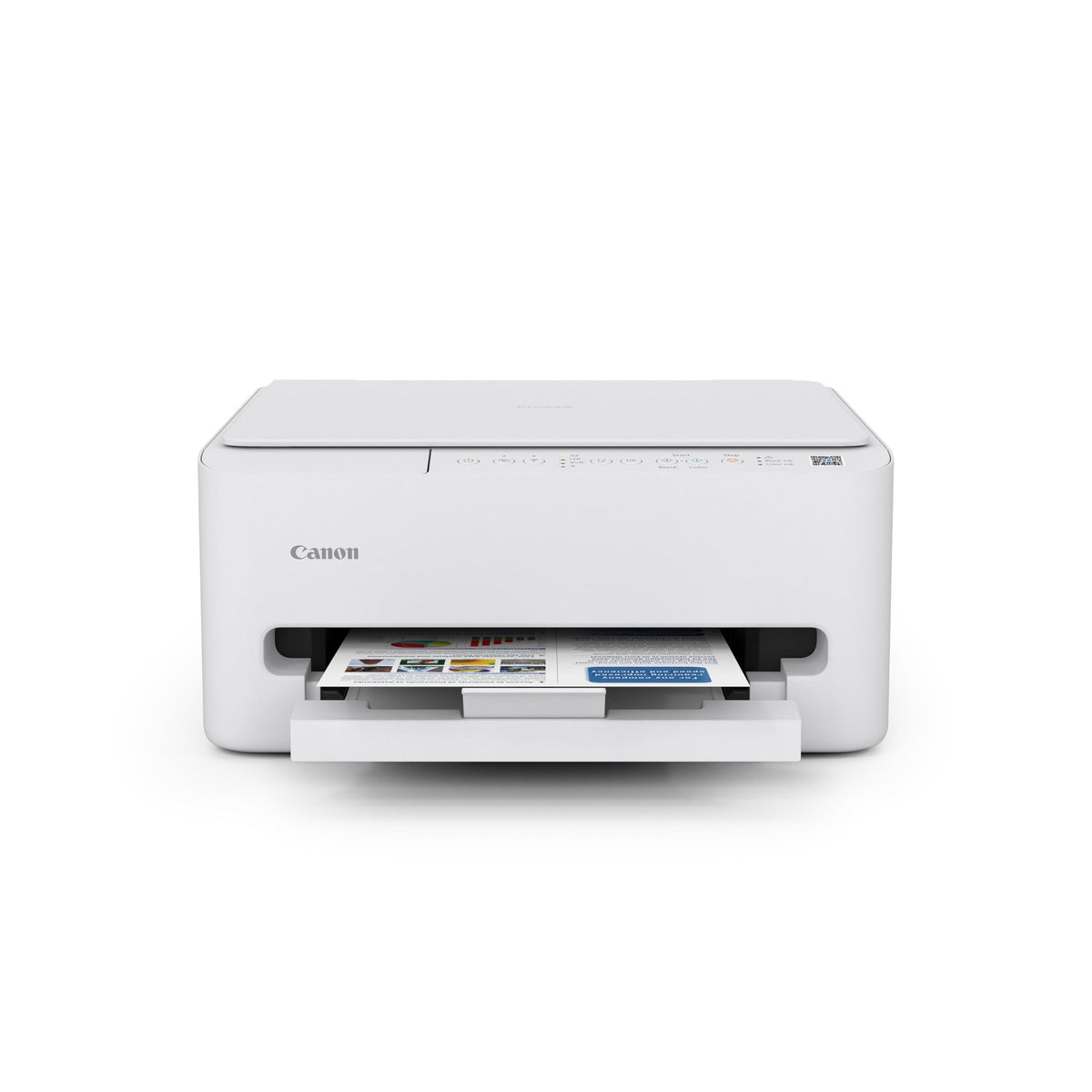 Canon PIXMA TS4320 Wireless Color Inkjet Printer for Duplex Printing, White – Home Printer with Copier/Scanner, Compact Design, Easy Setup, 1 Year Limited Warranty