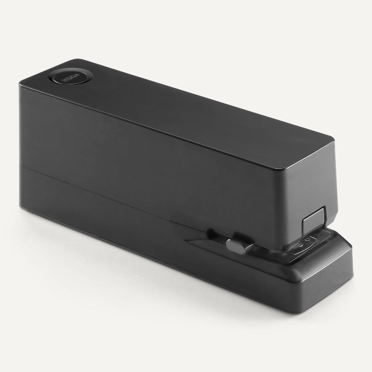 Amazon Basics Electric Automatic Stapler for Desk, 25 Sheet Capacity, No Jam Technology, Adjustable Staple Placement, Battery or AC Powered, Black