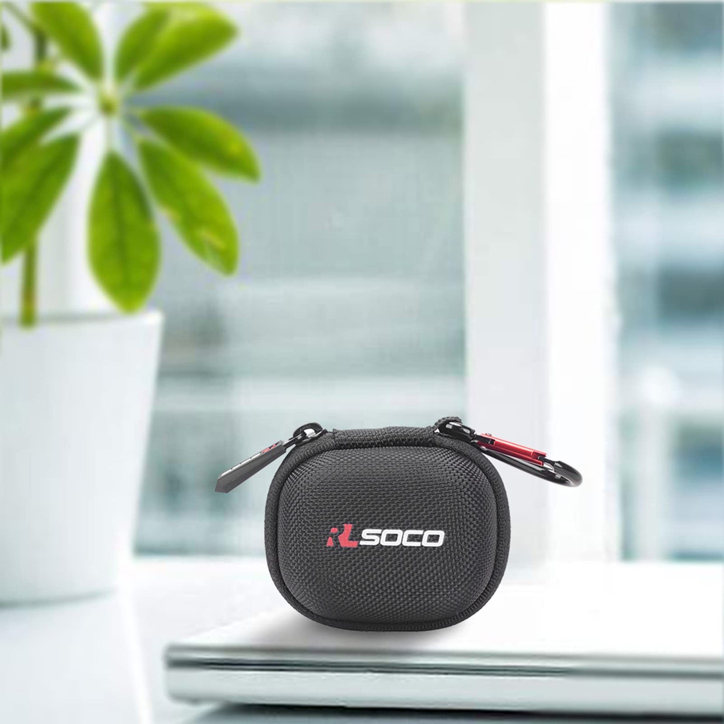 RLSOCO Hard Case for Sony Linkbuds WF-L900 / for Sony LinkBuds S Truly Wireless Earbud Headphones | Shockproof, Dustproof, Water-Resistant Storage Pouch, with Sturdy Metal Hook (Case Only)