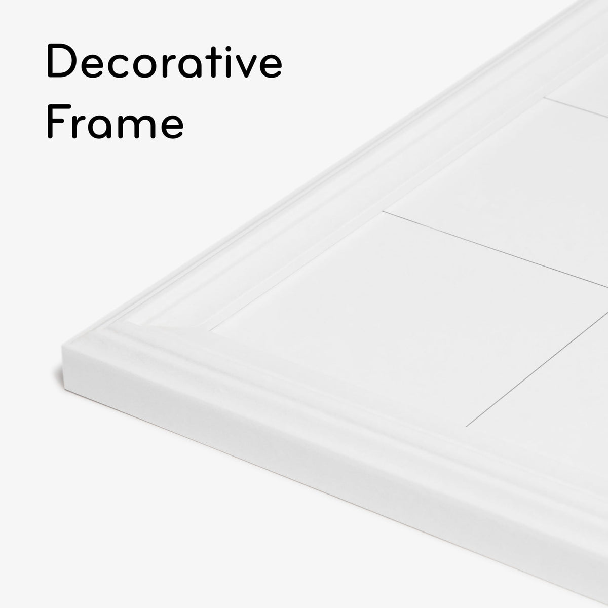 U Brands Magnetic Dry Erase Calendar White Board, 30" x 20", White Wood Style Frame, Includes Magnets