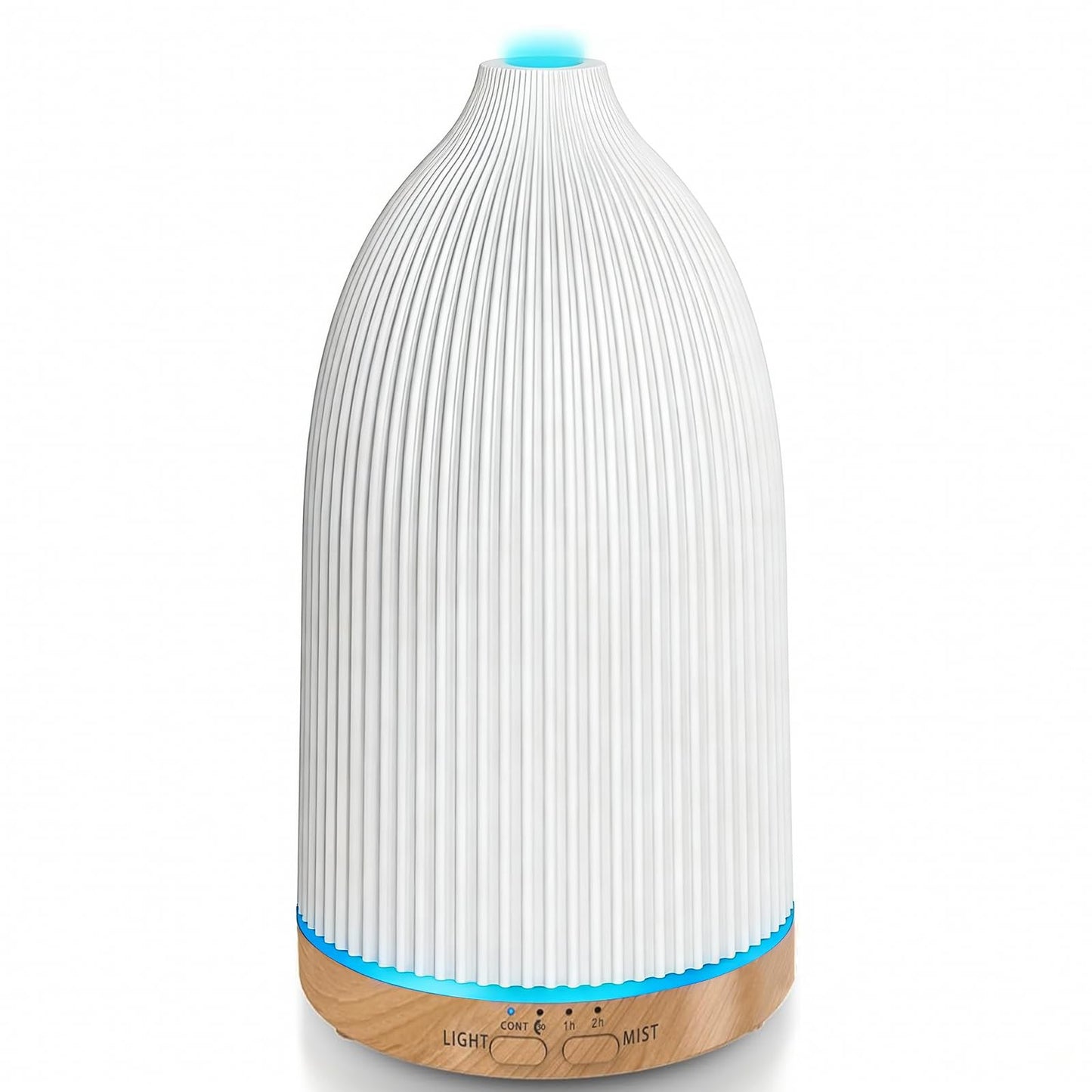 URPOWER 100ML Essential Oil Diffusers for Home, Ultrasonic Aromatherapy Diffuser with 7 Color Changing Lights, Timer & Auto Shut-Off, Scent Diffuser for Bedroom, Office, Yoga