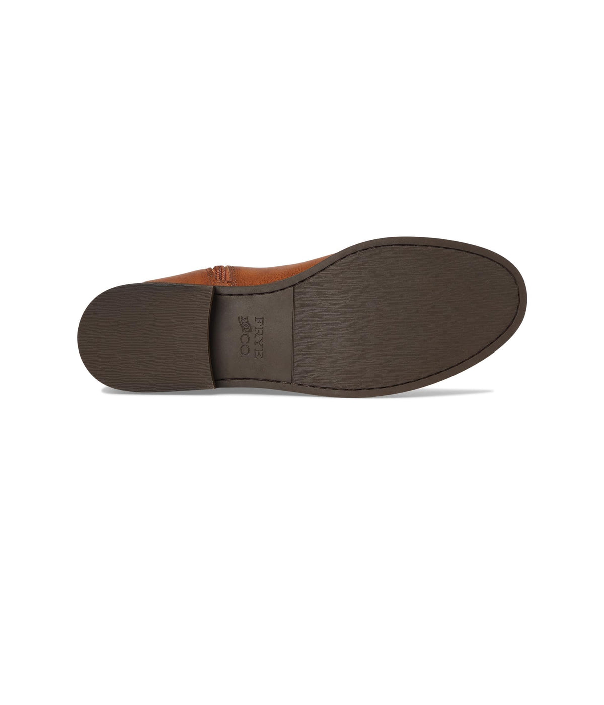 FRYE AND CO. Womens Kellie Button Tall Cognac 7 Medium