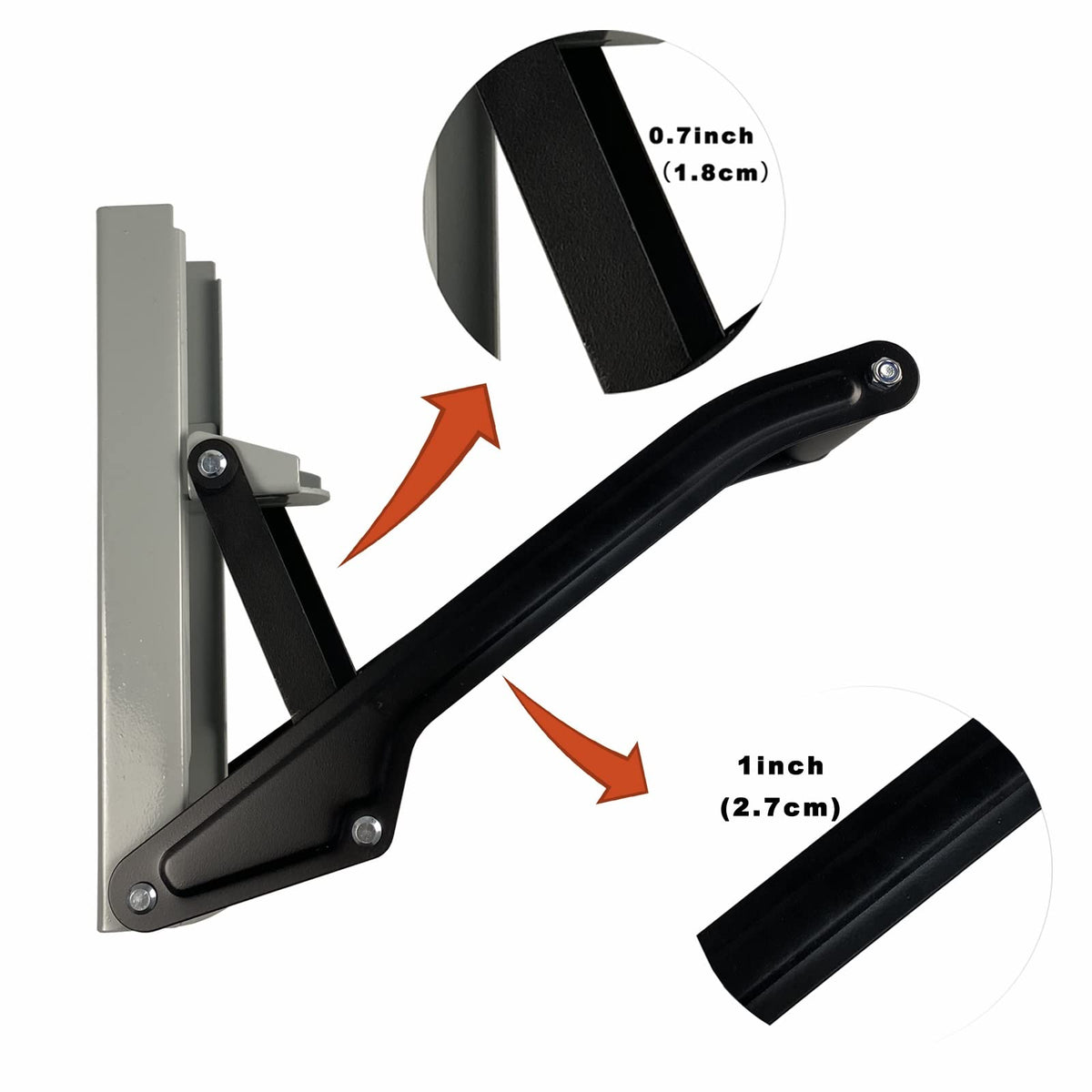 Benfu 12-Ounce and 16-Ounce Can Crushers, Wall-Mounted Crushers, Upgraded Handles, Environmentally Friendly Recycling Tools for Recycling Soda and Beer Cans, Etc. (gray)
