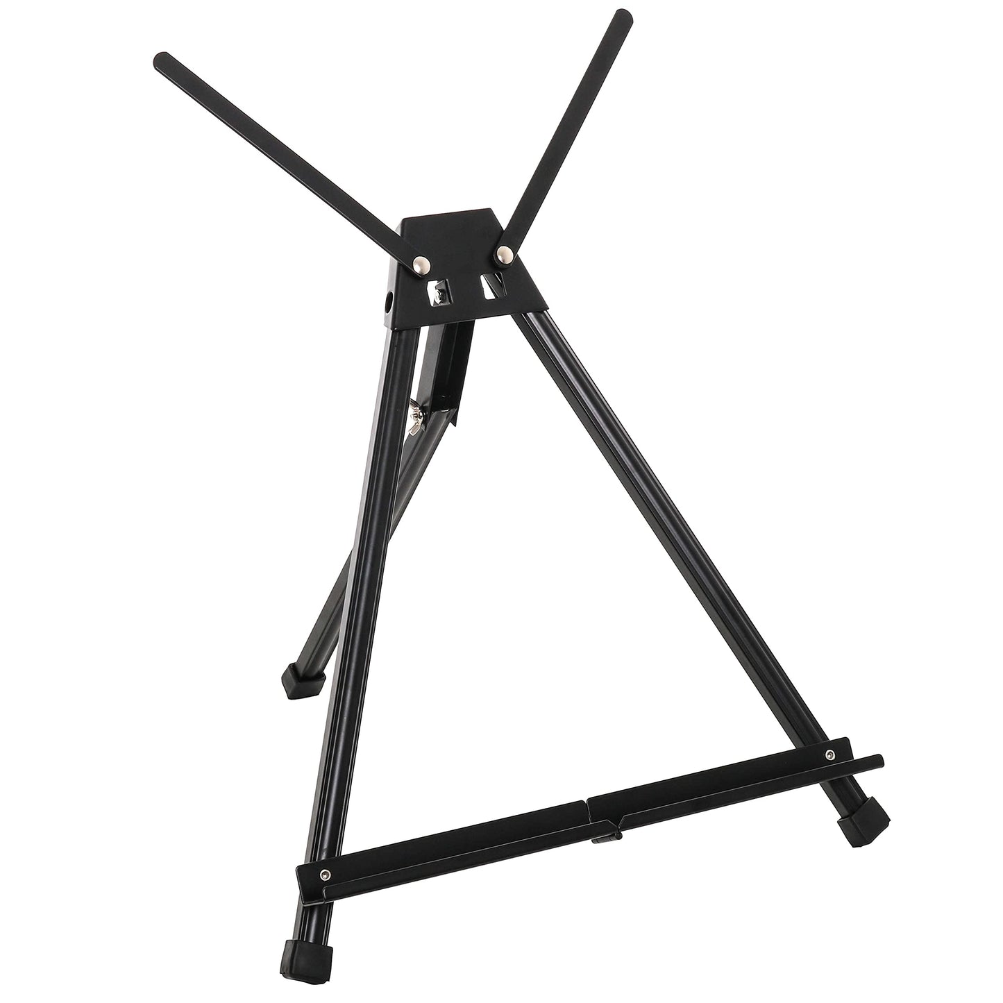 U.S. Art Supply Tabletop Easel for Painting - 15" to 21" Adjustable Metal Painting Easel - Portable Art Easels (Pack of 10) for Display Table Stand - Canvas, Whiteboards, Posters, Signs, Drawings