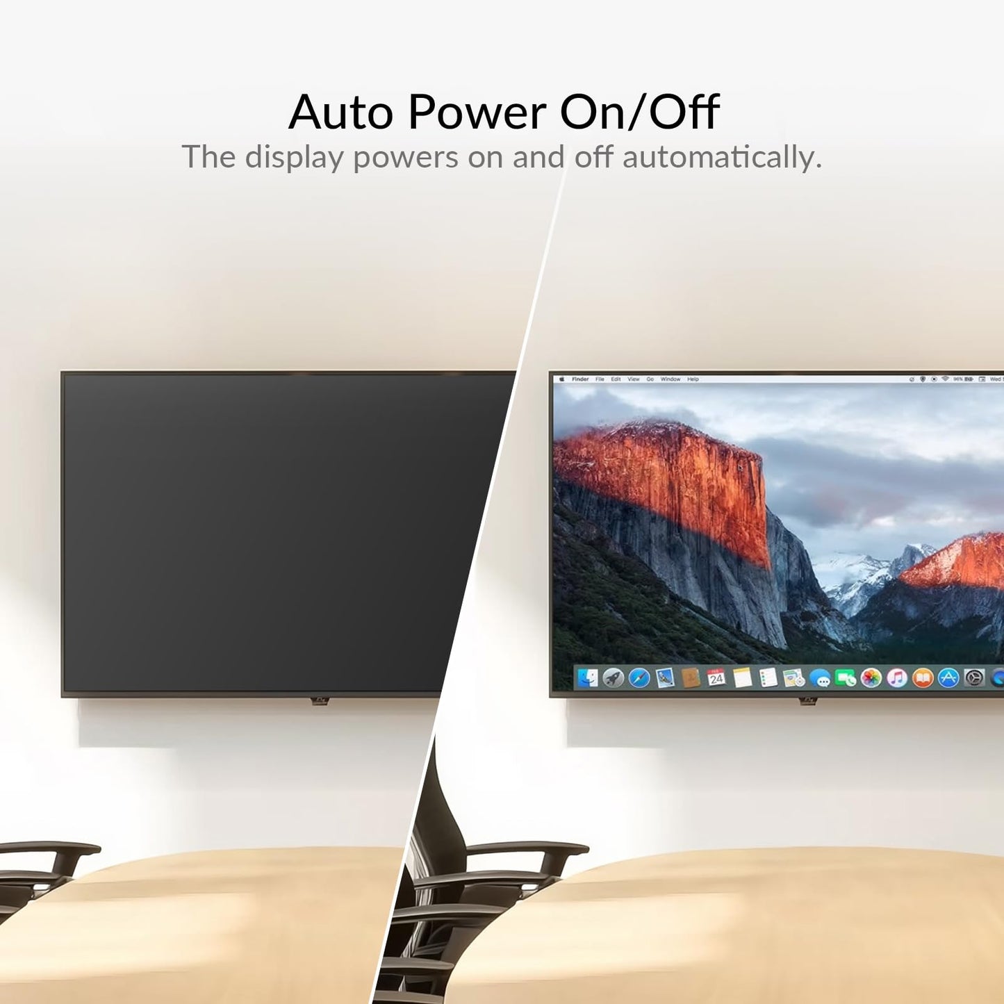 AV Access Conference Docking Station for Meeting Room, 4K Presentation Switch System Screen Mirroring, HDMI & USB C 4K Input, Hybrid Conference System, 3 USB 3.0 Ports for Webcam and Speakerphone