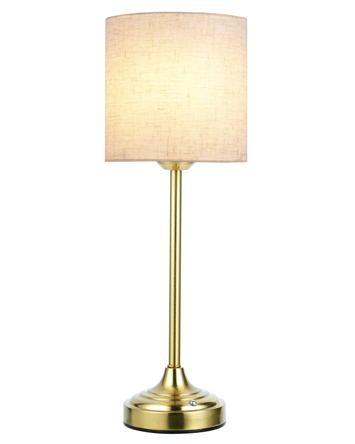 Cordless Table Lamp, 8000mAh, Dimmable, Ambient Light, 2700K, Touch Control, Portable, LED, Wireless, Rechargeable, Battery Operated, Desk Lamp, Kitchen Lamp, Fabric Shade, for Dining Room, Bedroom