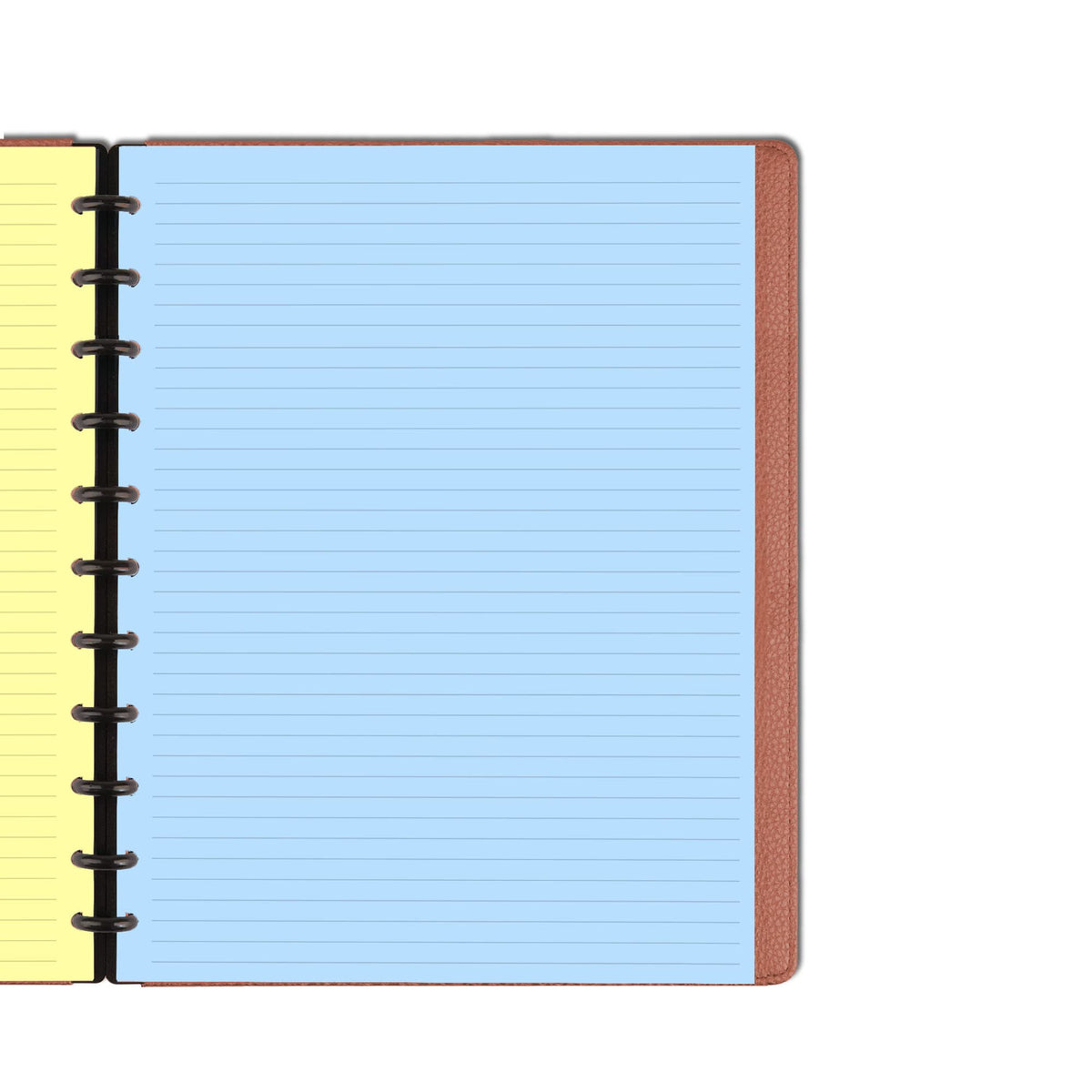 Letter Size Refills Paper, A4 Tul Paper for TUL Note-Taking System Discbound Notebook Planner Inserts, 5 Colors(20 Sheets/C), Total 100 Sheets/200 Pages, College ruled, Tul Paper Refills 8.5 x 11 In