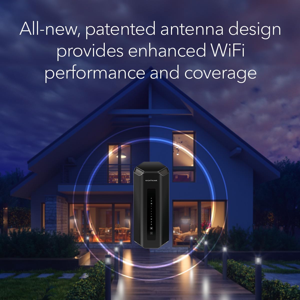 NETGEAR Nighthawk Tri-Band WiFi 7 Router (RS700S) - Router Only- BE19000 Wireless Speed (up to 19 Gbps) – 10 Gig Internet Port - Covers up to 3,500 sq. ft. – 1-Year Armor & Free Expert Help