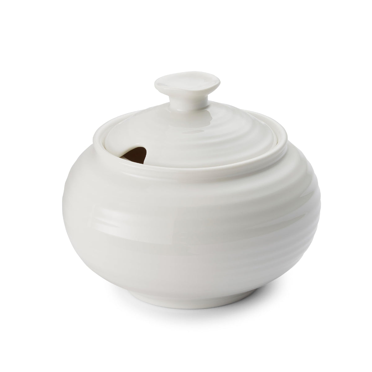 Portmeirion Sophie Conran White Covered Sugar