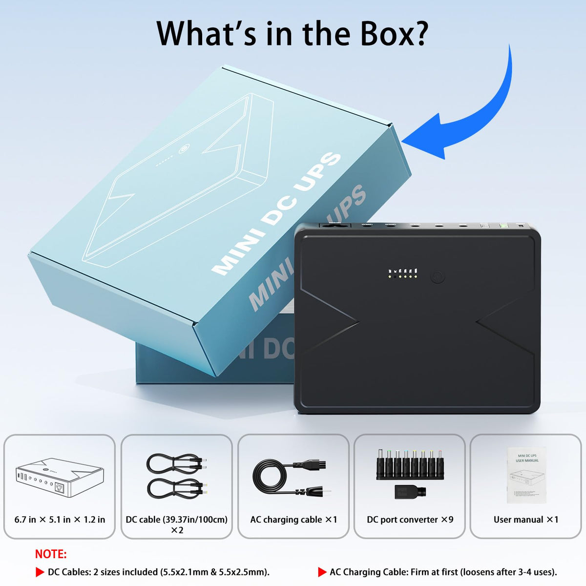 13PCS Mini UPS Battery Backup Power Supply 20000mAh/74Wh Lithium, PD65W & QC3.0 DC UPS Battery Backup & Surge Protector for Compute,Uninterruptible Power Supply for WiFi Router Phone Camera