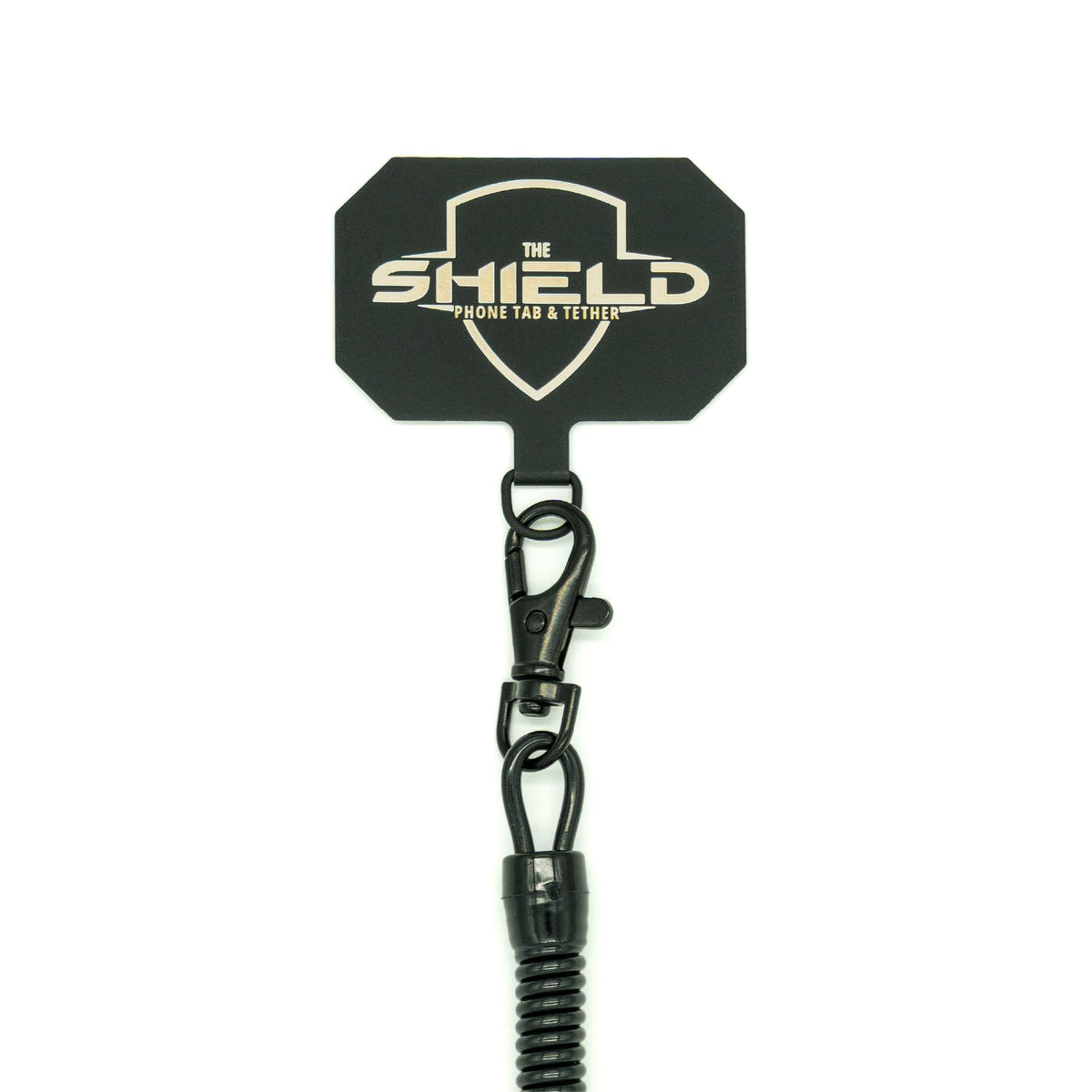 Rogue Fishing The Shield Phone Tab & Tether – Anti Theft Strap with Retractable Phone Tether – Waterproof Leash Lanyard for Kayak, Fishing, and Outdoor Gear Security