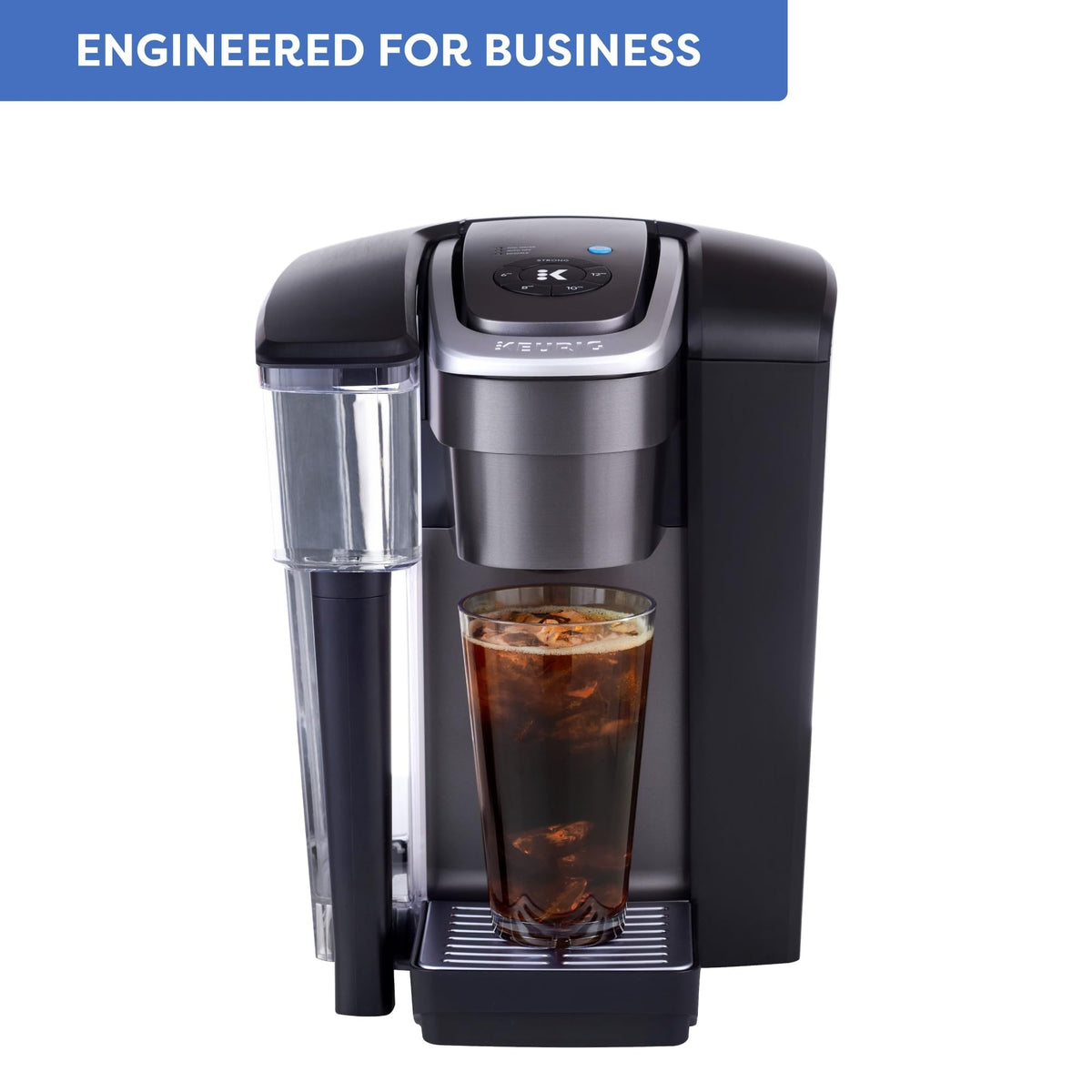 Keurig K-1550 Small Business Single Serve Coffee Maker, 96 oz Water Reservoir, Black