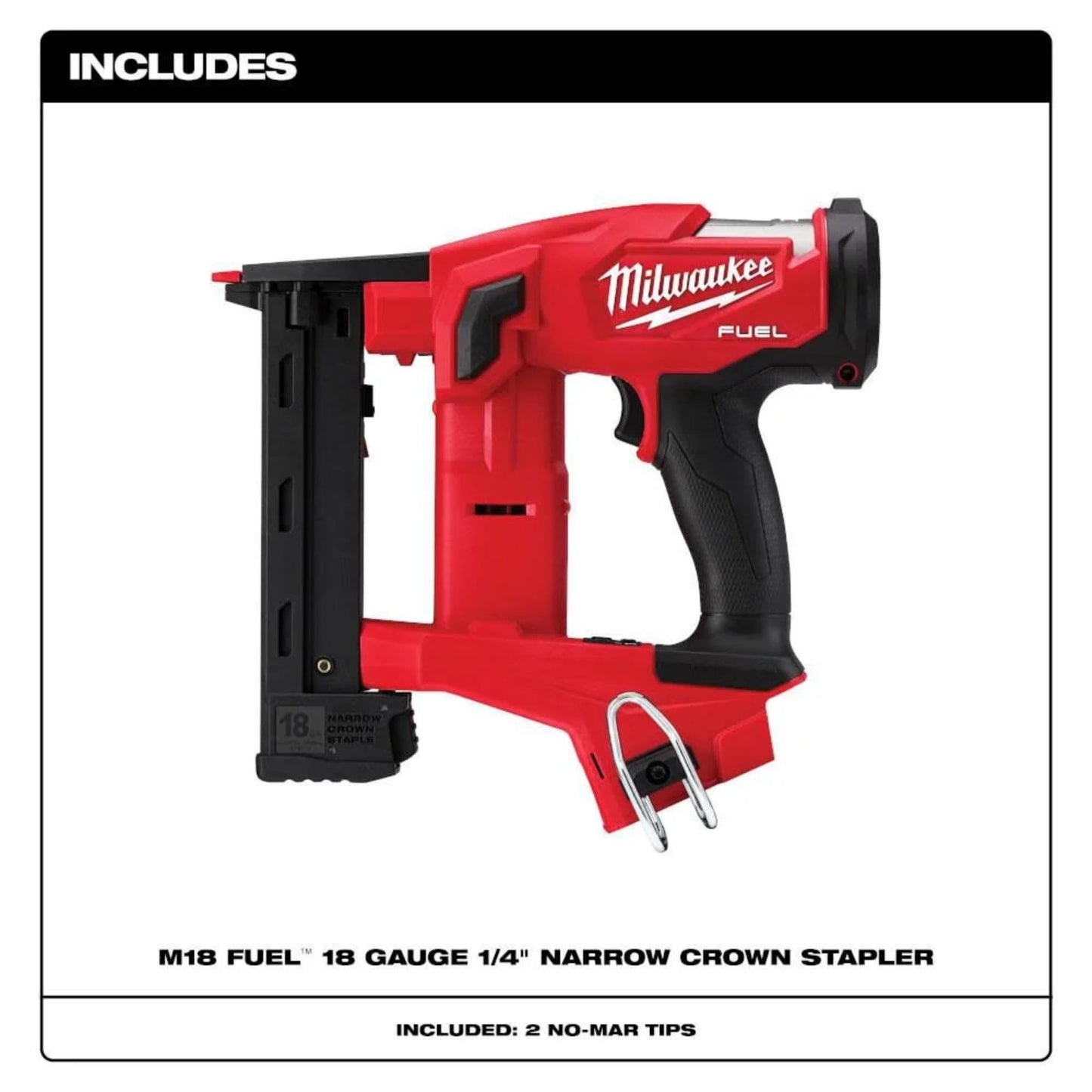 Milwaukee Electric - M18 Fuel 18GA 1/4 Narrow Crown Stapler