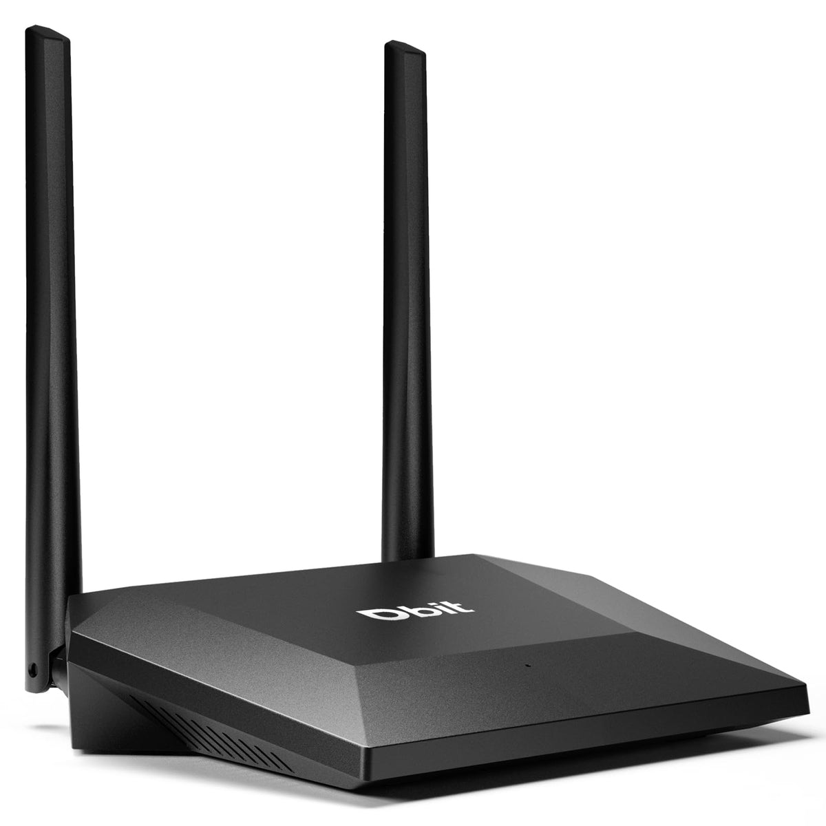 DBIT N300 2.4GHz WiFi Router with WISP Wireless Repeater Mode Internet Router for Security Cameras, IoT Smart Home Devices - Guest Network, Internet Access Control, WPA2, WPS, Easy Setup (T1 Pro)