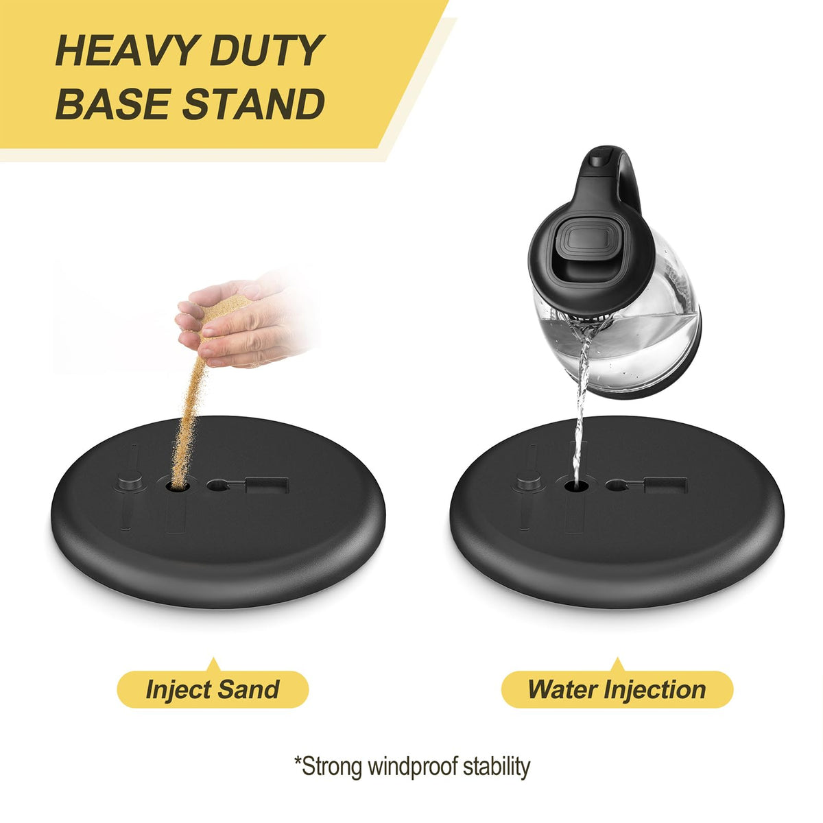Relx Sign Holder Stand 8.5x11 inch - Adjustable Floor Standing Sign Holder - Signage Stand with Snap-Open Frame Display for Malls,Schools,Restaurants