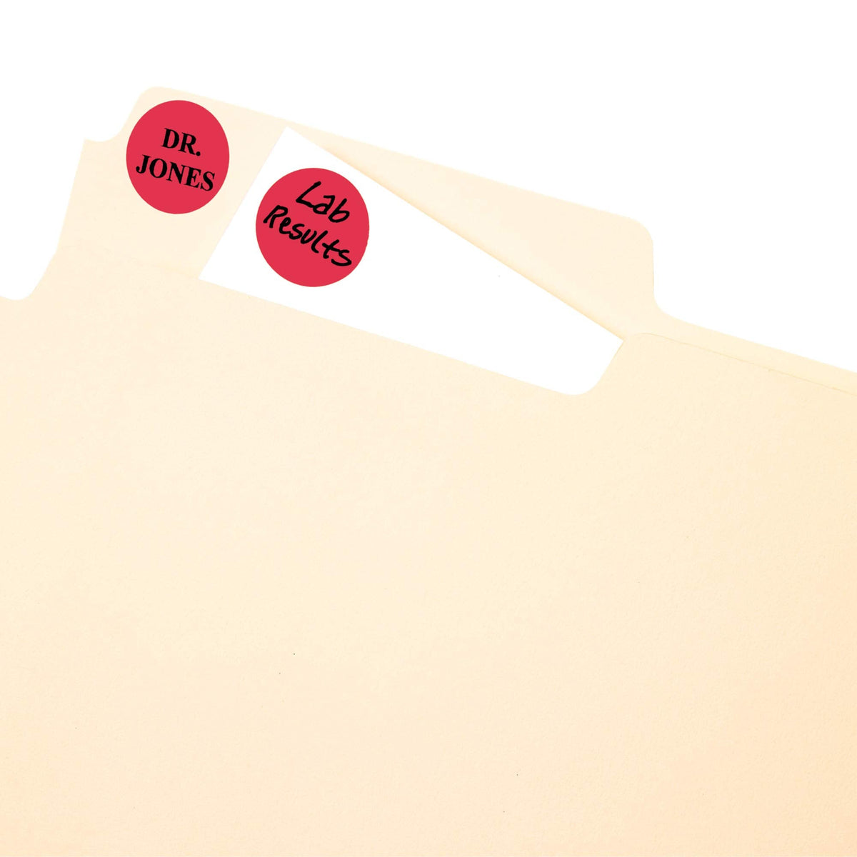 Avery Round Color Coding Labels, Removable Adhesive, Red, 0.75", 3 Pack, 3,024 Labels Total (32136)
