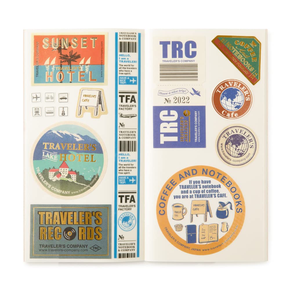 Traveler's Notebook Refill Sticker Mount Regular Size 14468006