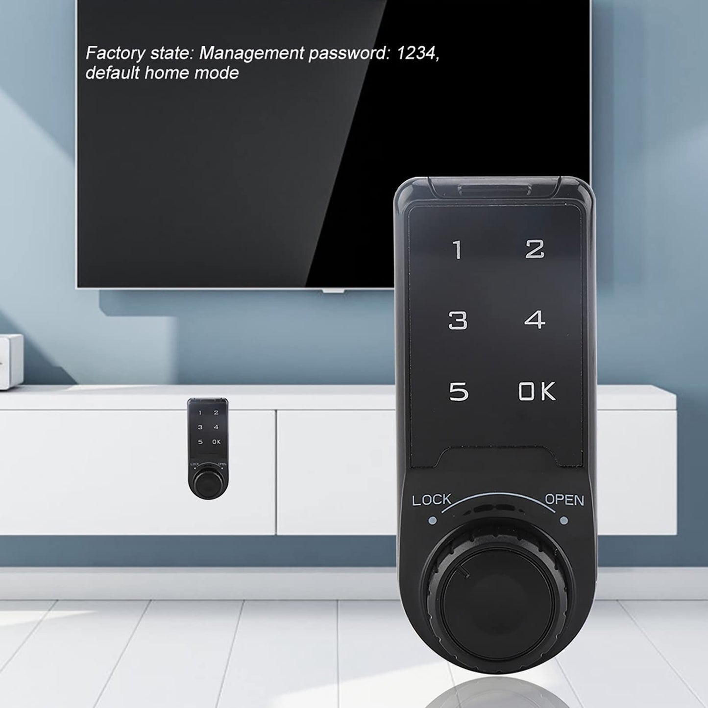 Digital Keypad Security Lock Electronic Deadbolt Password Key Access Lock for Access Control System