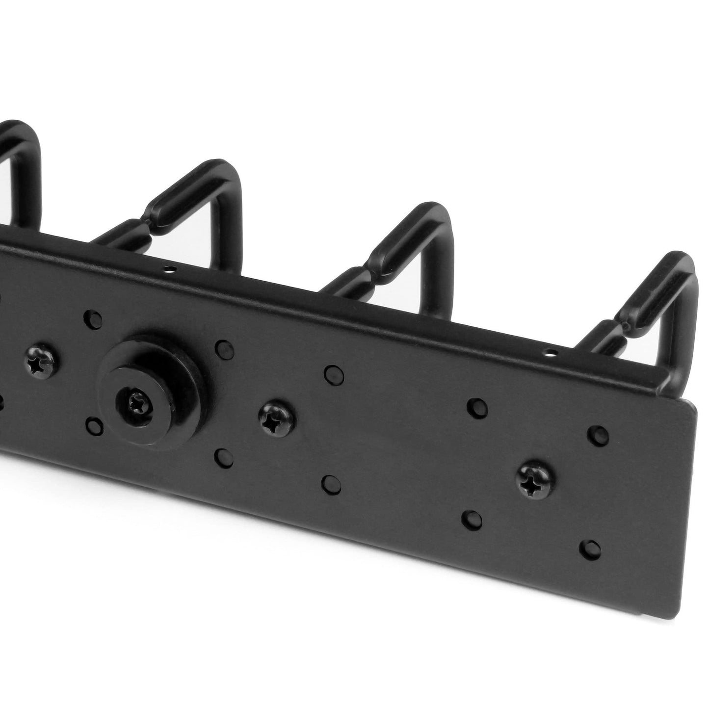 StarTech.com Vertical 0U Server Rack Cable Management w/ D-Ring Hooks - 20U Network Rack Cord Manager Panel - 3ft Wire Organizer (CMVER20UD)