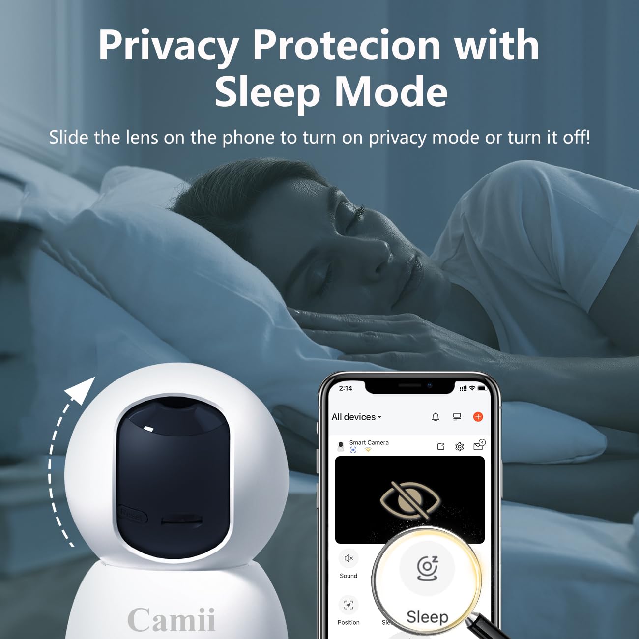 2K Pet Camera Indoor, 5G/ 2.4G Indoor Cameras for Home Security, Baby/Dog/Pet/Elder Camera with Phone App, Night Vision, Auto Tracking, Human/Pet Detection, Cloud&SD Storage