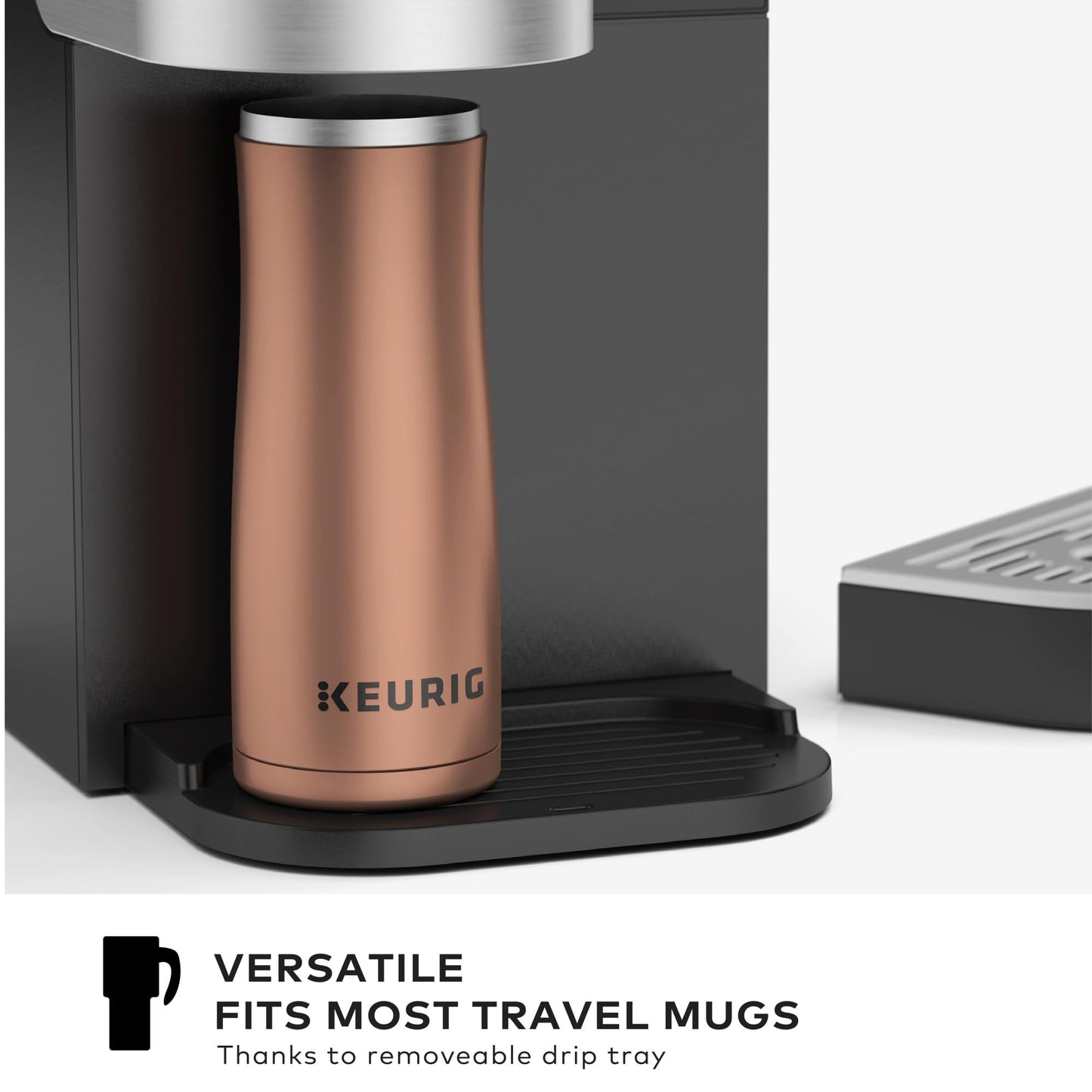 Keurig K-2550 Medium Business Single Serve Coffee Maker, 110 oz Water Reservoir, Silver/Black