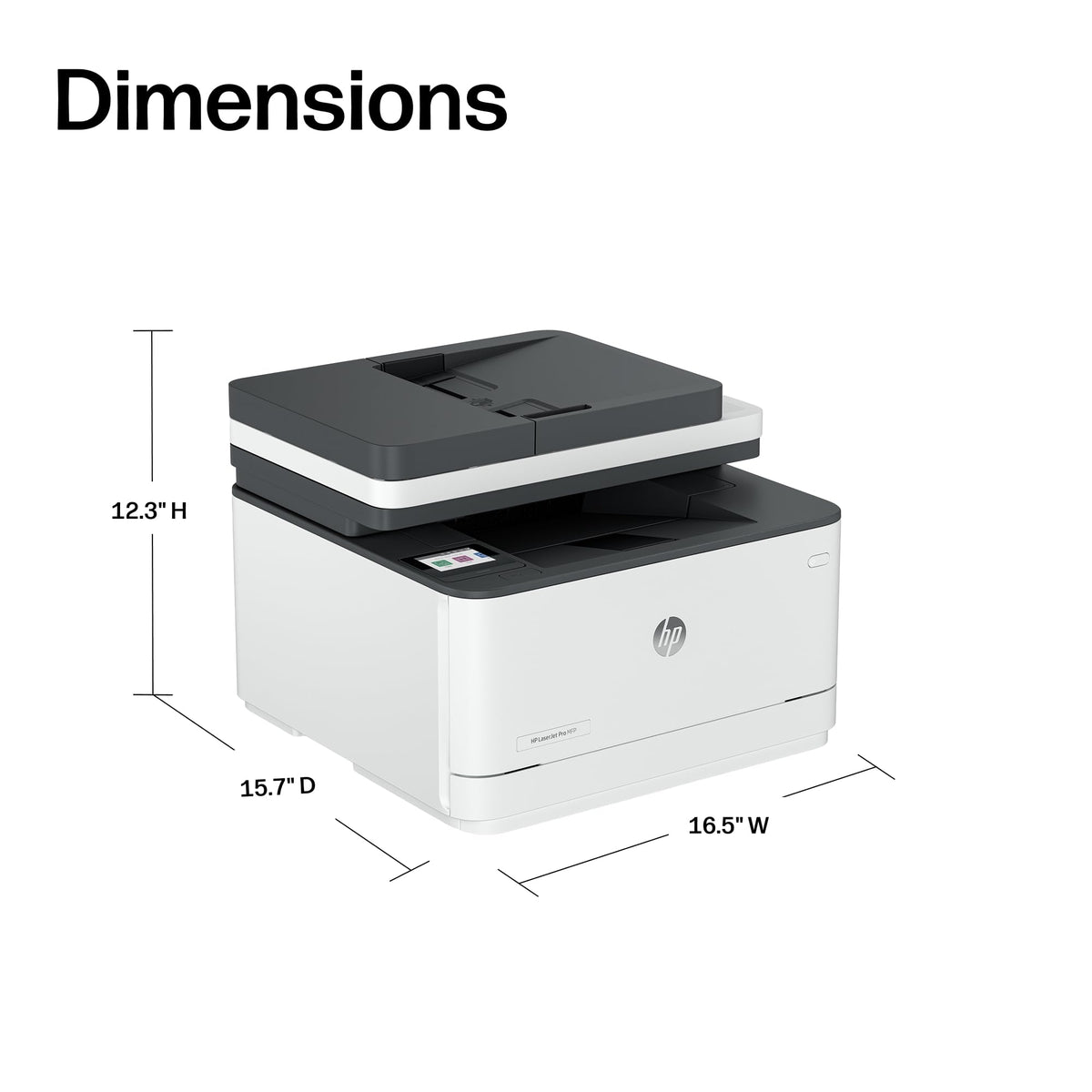 HP LaserJet Pro MFP 3101sdw Wireless All-in-One Laser Printer, Office Printer, Duplex, Best-for-Small Teams (9D2X4F)