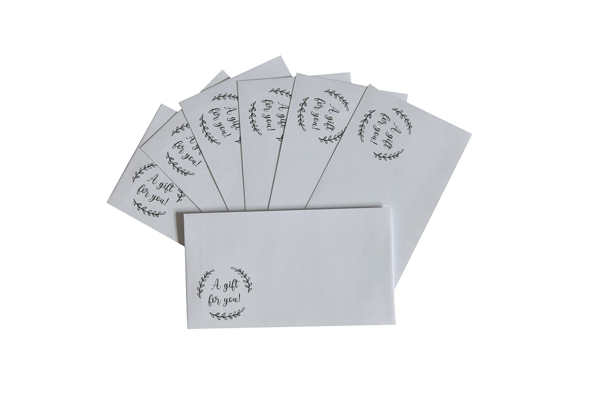 Cash Envelopes For Gifts (3.75 X 6.75) - 50 Qty - Tithe Envelopes & Offering Envelopes For Church - Cash Gift Card Wedding Envelopes - Money Envelopes For Cash Gifts