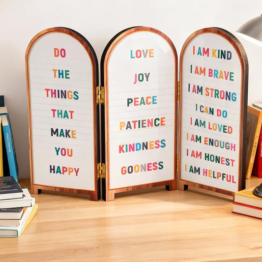 Table and room divider,Desktop screens, three-panel partitions, small decorative items, mini desktop ornaments, or decorative art pieces for living rooms, bedrooms, dining rooms, and offices