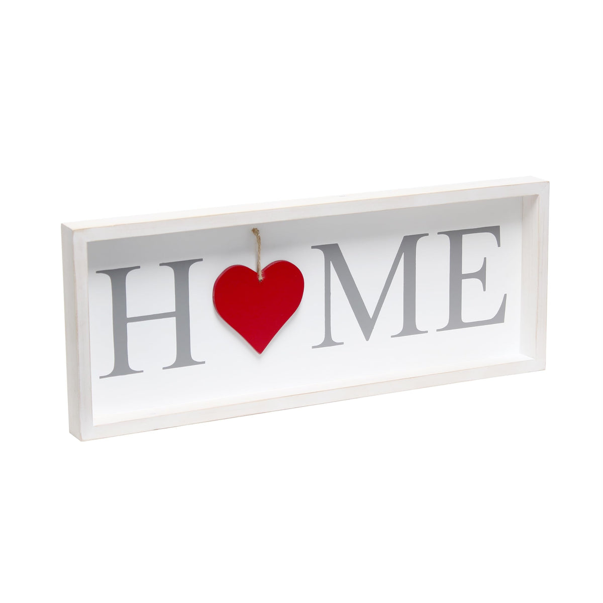 Elegant Designs HG1031-WGY 23" Home Sweet Swap Farmhouse Frame with 12 Seasonal Ornaments, Freestanding or Wall Mountable, White Wash, Gray Text