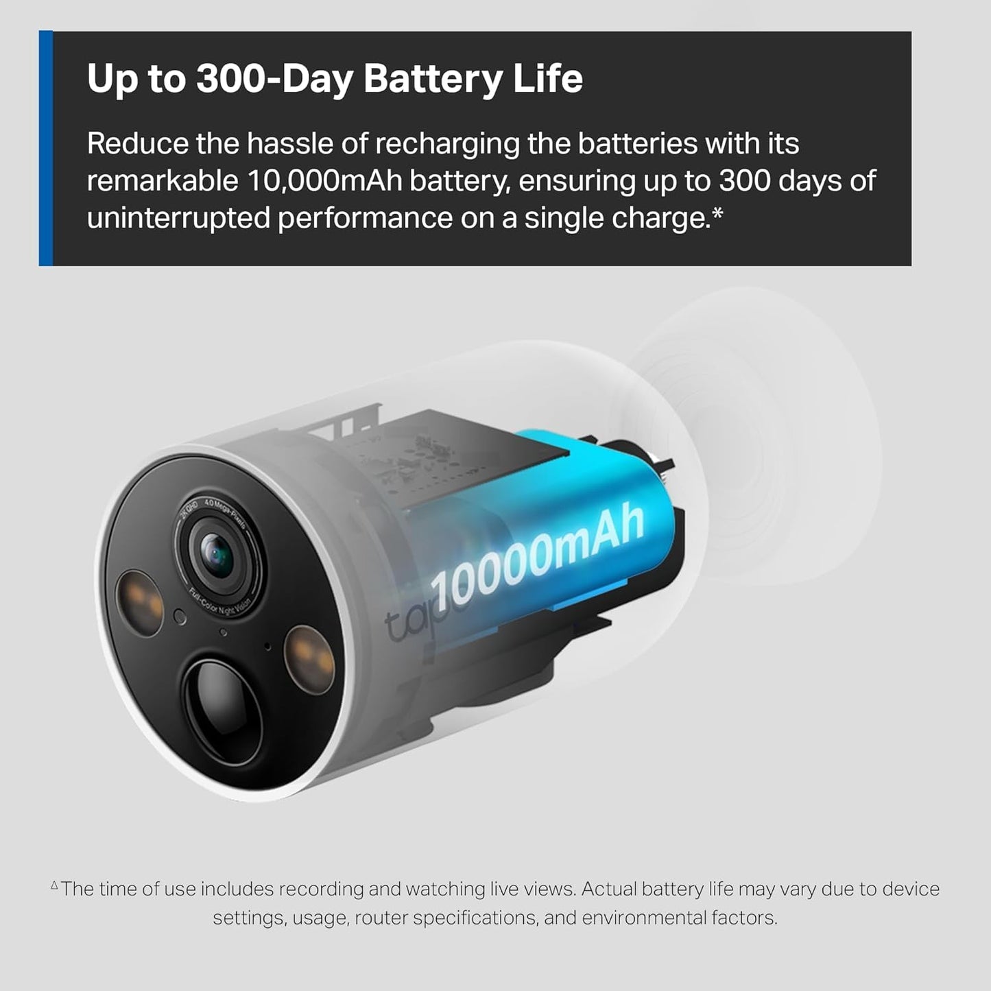 Tapo MagCam 2K+ - 2026 Wirecutter Best Outdoor Security Camera & PCMag Editors' Choice, Wireless Battery Power, Magnetic Mount, Subscription-Free SD Storage or optional Cloud, Person/Vehicle Detection