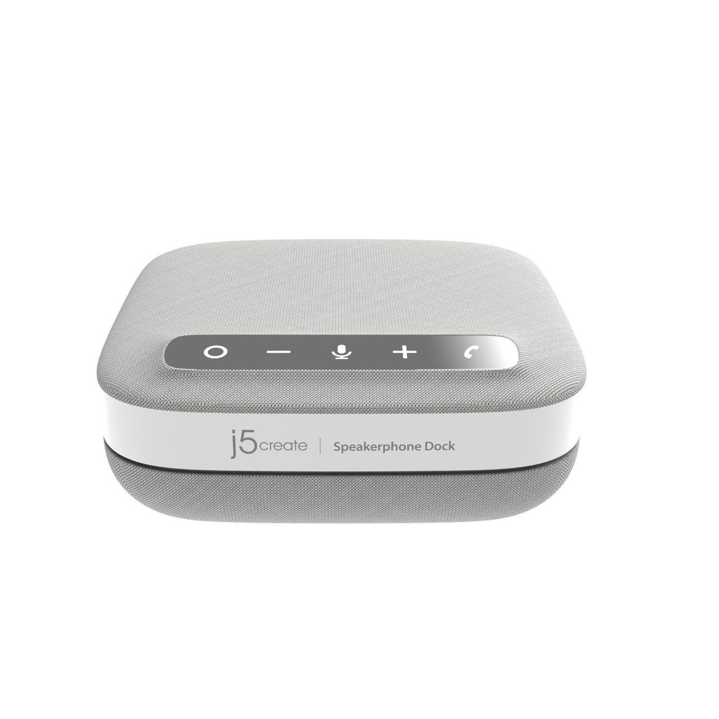 j5create USB-C 4K Speakerphone Dock, All-in-one Audio Dock for Video Conference, 4K HDMI, USB-A x 2, USB-C, Gigabit ethernet, Pass-Through Charging - Works with Teams, Zoom, and Google Meet (JCDS335)