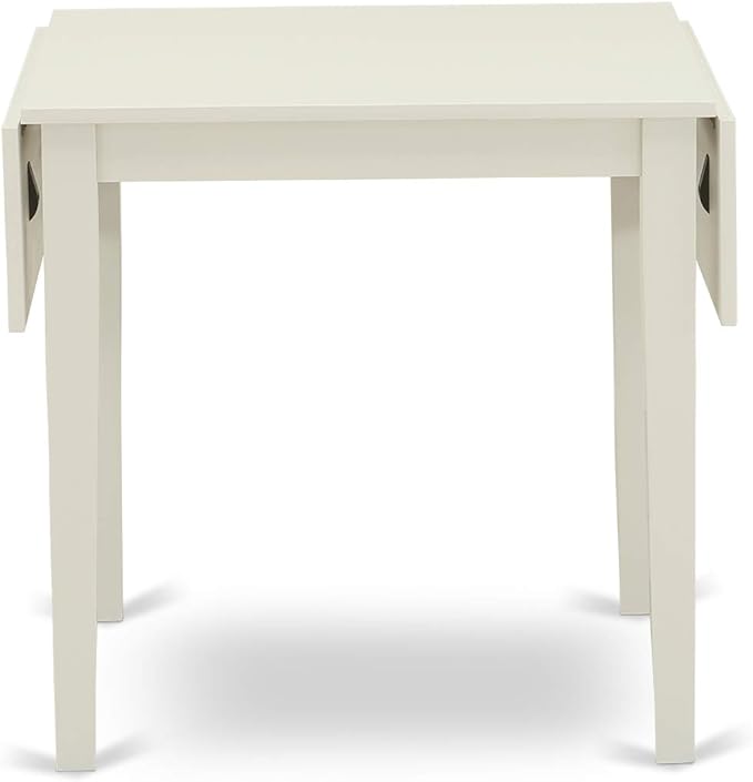 East West Furniture NDVA5-LWH-W 5 Piece Dining Table Set